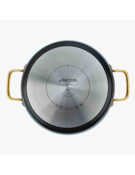 ARCOS Cacerola Cerámica Negra 28 cm 4,3 L Samoa 717122