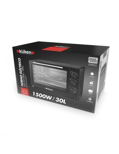 Horno Eléctrico ALFA DYSER 30 L 1500W Kuken | 34198