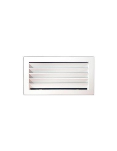 Rejilla de ventilación blanca 300x150 mm RX 02 045