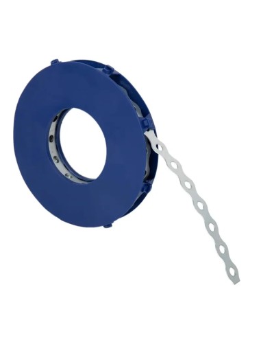 Cinta Perforada Index | Acero Galvanizado | 17mm x 0,8mm x 10m