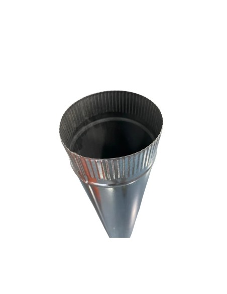 forma cilíndrica de tubo de chimena