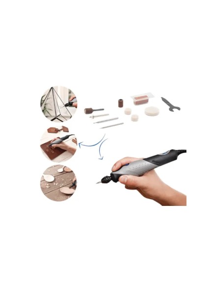 dremel-stylo-plus-grabado-precision-cuero-artesania
