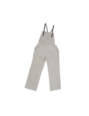 Pantalón Peto Cuero Serraje Vacuno CIPISA Protección Profesional