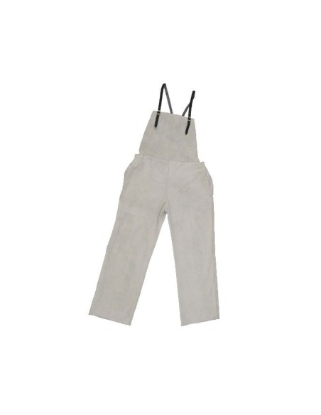 Pantalón Peto Cuero Serraje Vacuno CIPISA Protección Profesional