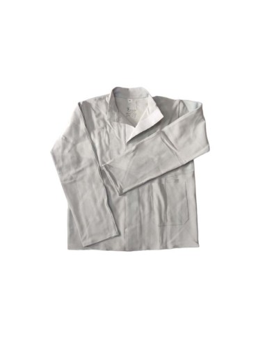 Chaqueta Soldador Cuero Serraje Vacuno CIPISA Protección