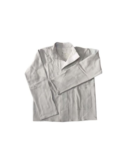 Chaqueta Soldador Cuero Serraje Vacuno CIPISA Protección