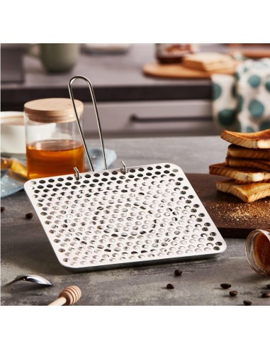 Ibili - Tostador pan estañado 20 x 20