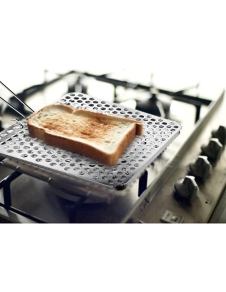 Ibili - Tostador pan estañado 20 x 20