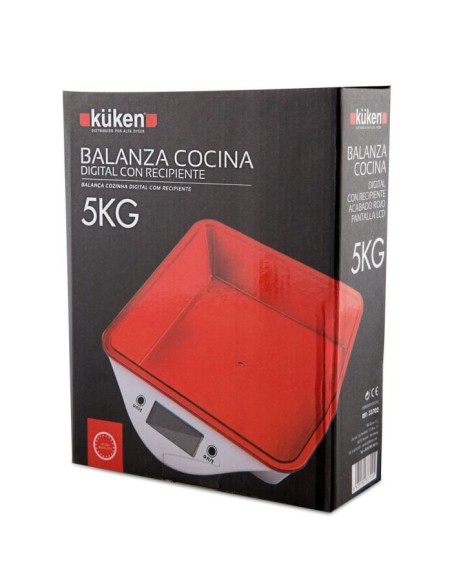 Balanza Cocina Digital KUKEN con Recipiente 5 kg | 33702