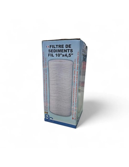 Filtro de sedimentos fibra 10” x 4,5”