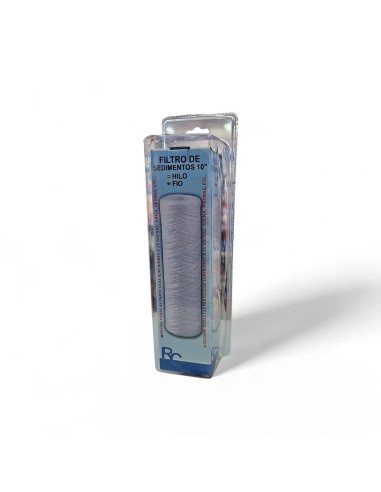 Filtro sedimentos hilo bobinado 10” x 2,7”