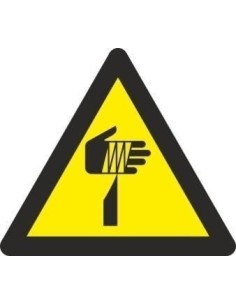 NMZ - RD38628 - Adhesivo triangulo Peligro Corte 90mm (10 ud)