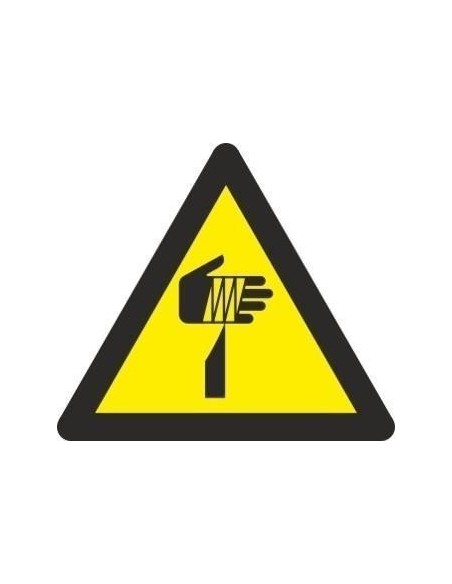 NMZ - RD38628 - Adhesivo triangulo Peligro Corte 90mm (10 ud)