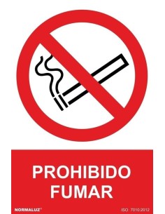 NMZ - RD41000 - Señal Prohibido Fumar 30 x 40 cm