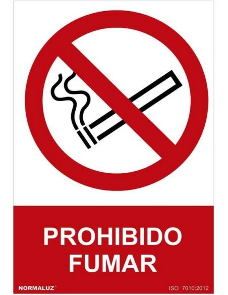NMZ - RD41000 - Señal Prohibido Fumar 30 x 40 cm