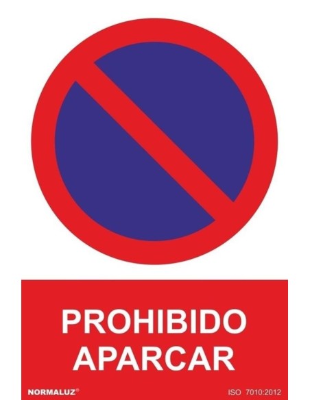 NMZ - RD41040 - Señal Prohibido Aparcar 30 x 40 cm