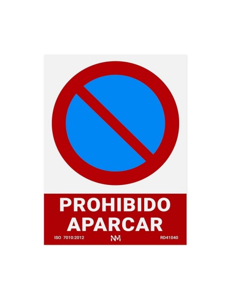 NMZ - RD41040 - Señal Prohibido Aparcar 30 x 40 cm