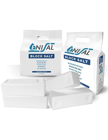 Sal en Bloque ENISAL Descalcificador | Pack 16kg (2x8kg)
