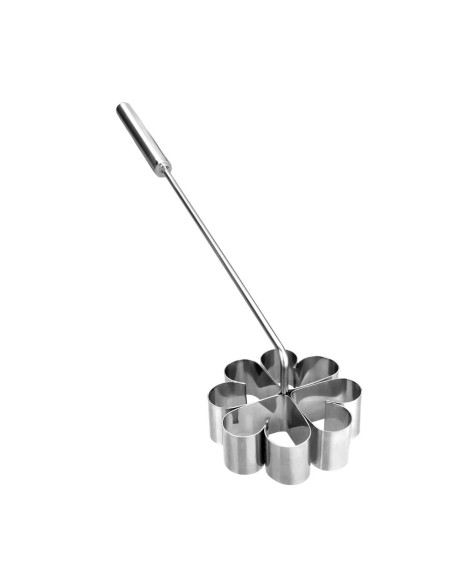 Ibili - Molde florón mango inclinado inoxidable