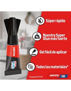 Loctite Super Glue-3 Power Gel Mini Trio 3 x 1 gr. 2