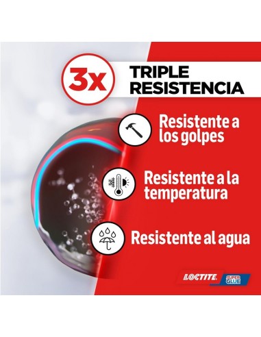 Loctite Super Glue-3 Power Gel Mini Trio 3 x 1 gr.