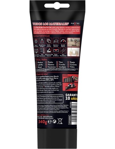 Pattex No mas clavos para todos los materiales 340 gr.