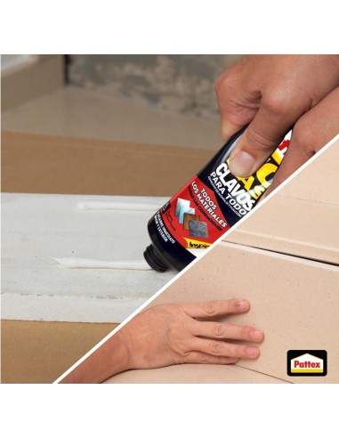 Pattex No mas clavos para todos los materiales 340 gr.