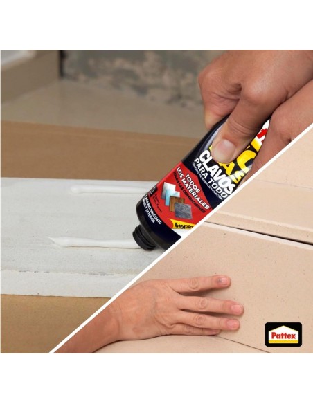 Pattex No mas clavos para todos los materiales 340 gr.