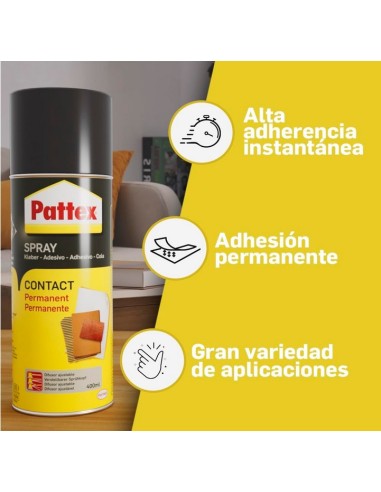 Pattex - Power Adhesivo en Spray 400 ml.