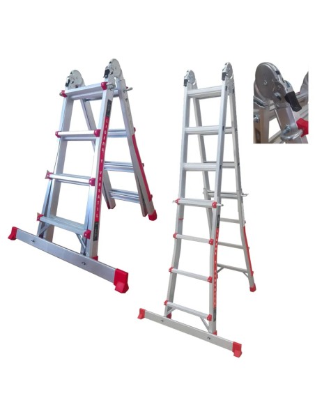 Escalera multiuso profesional 4×4