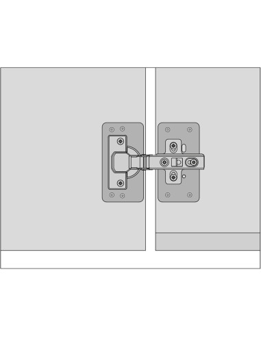 Placa Reparación Bisagras AMIG 90×45 mm | 27215