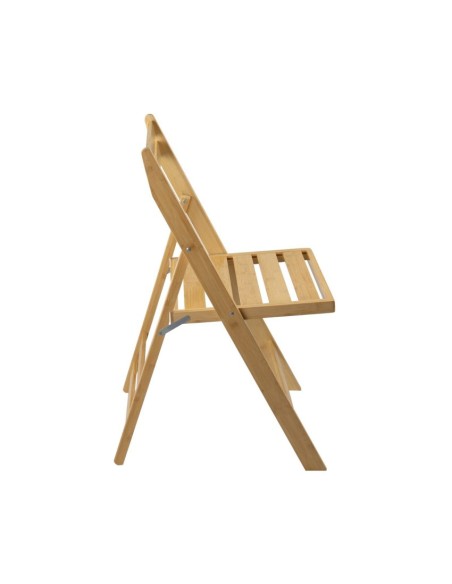 Silla Plegable Bambú Biano 46×44×78 cm