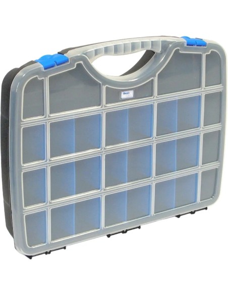 Maletín organizador Tayg 024559 Basic Line con cierres de presión azules y diseño profesional