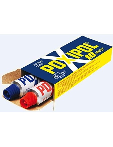 Poxipol metalico dos componentes