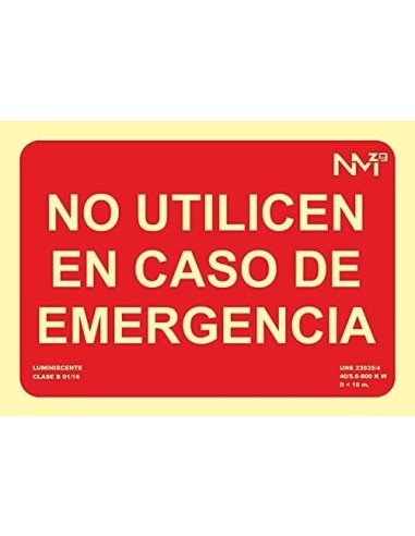 señal emergencia