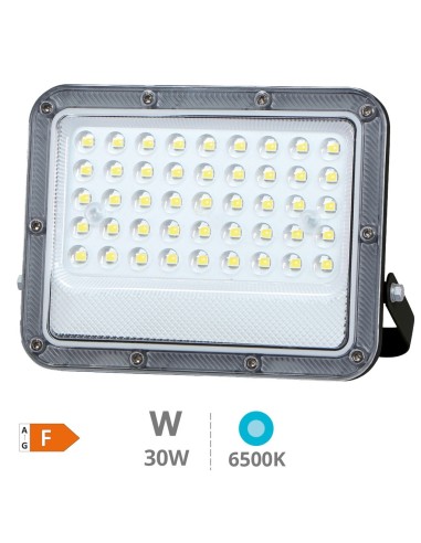 Proyector LED GSC Belinta 30W 6500K IP65 Negro