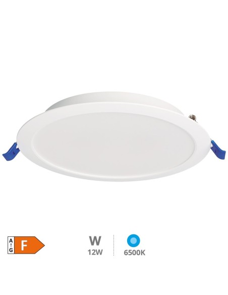 GSC - Downlight empotrable LED redondo Belur 12W 6500K Blanco