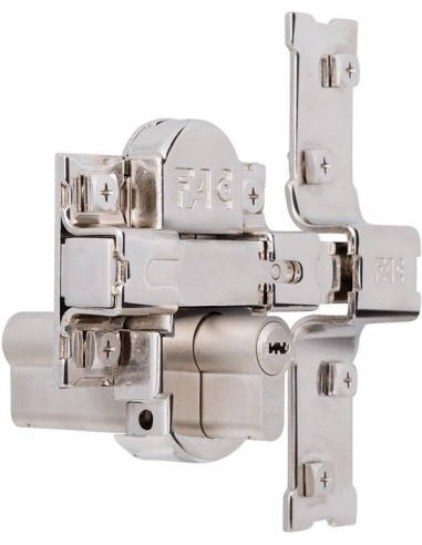Cerrojo FAC 311-L/80 Níquel | Perfil Europeo y Llave Única