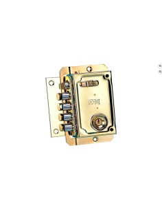 FAC - Cerradura sobreponer S-90 IZDA.Dorada 2