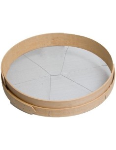 Criba de madera con malla ultra-fina de 0,71 mm para refinado