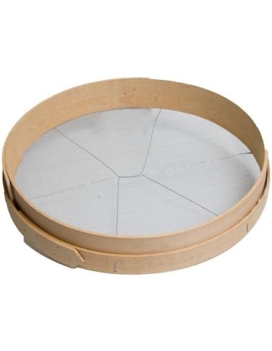 CRIBA DE MADERA Nº 25 DE 50 CTMS PASO 0,6 MM