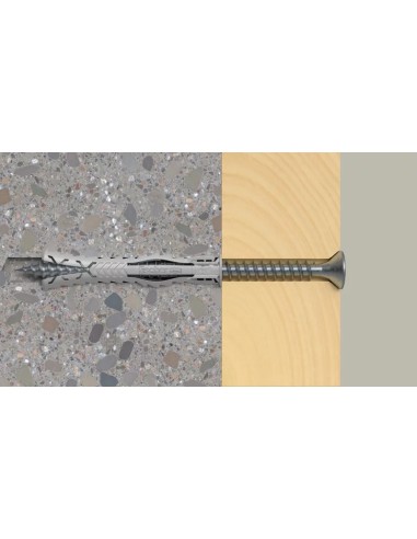 Fischer - Taco de expansión SX PLUS 10 X 80 - CAJA 25 unidades