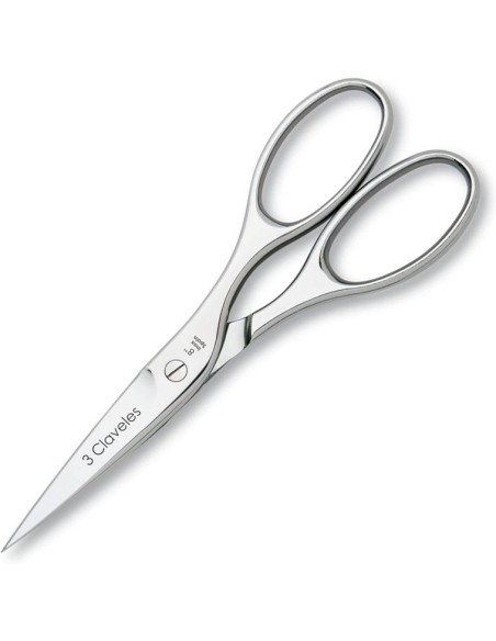 3 CLAVELES - Tijera para cocina acero inoxidable 8"