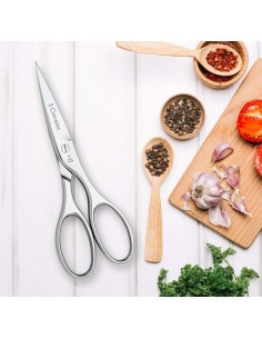 3 CLAVELES - Tijera para cocina acero inoxidable 8" 2