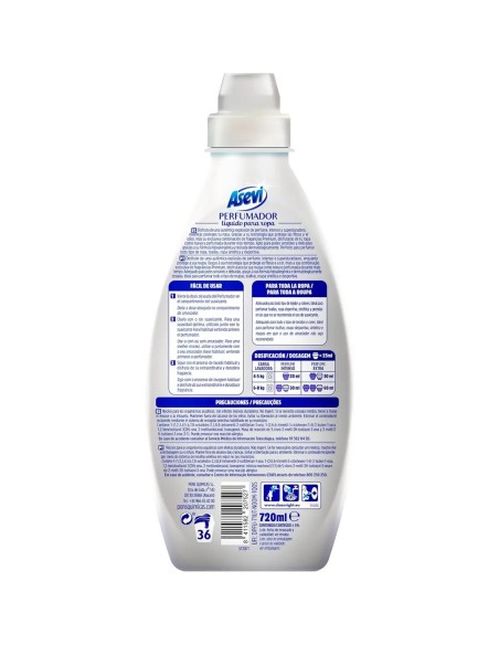 Perfumador Ropa Asevi Green 720ml | Aroma Natural Duradero