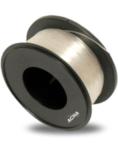 ACHA - Carrete de cuerda de naylon blanco 0.5 x 100m