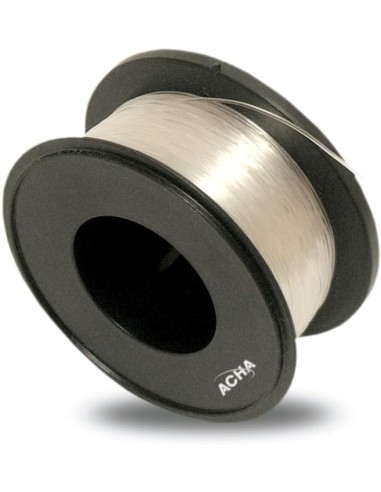 ACHA - Carrete de cuerda de naylon blanco 0.5 x 100m