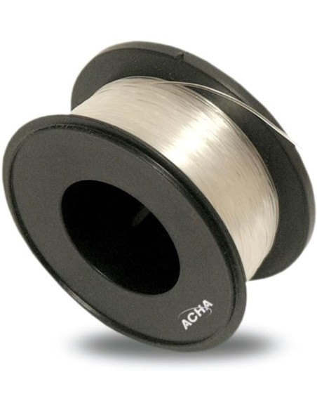 ACHA - Carrete de cuerda de naylon blanco 0.5 x 100m