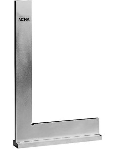 ACHA - Escuadra de acero de sección reducida zincada con sombrero 150 x 100 mm