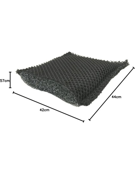 Reposapiés Taburete Crespo 3D Air Deluxe Azul | Plegable